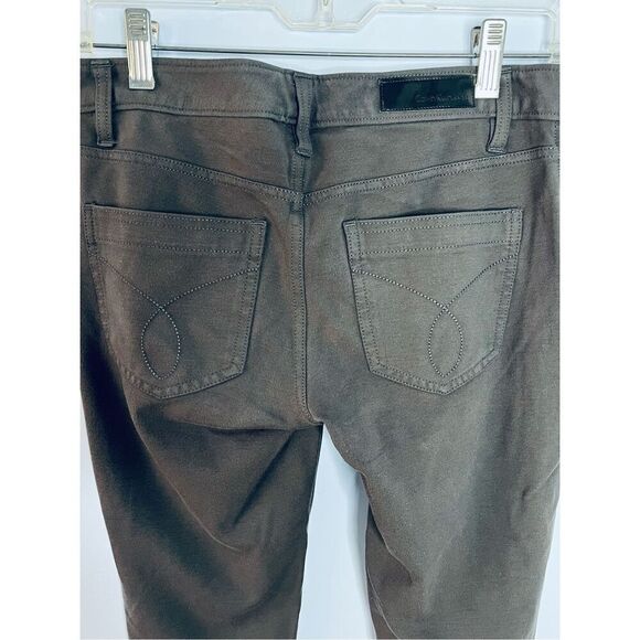 Calvin Klein Women’s 4 Mid Rise Stretch Skinny Legging Jeans Gray - Picture 8 of 9